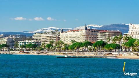 Cannes fait office d'exception dans le secteur avec davantage de biens en stock. © kerenby - Adobe Stock