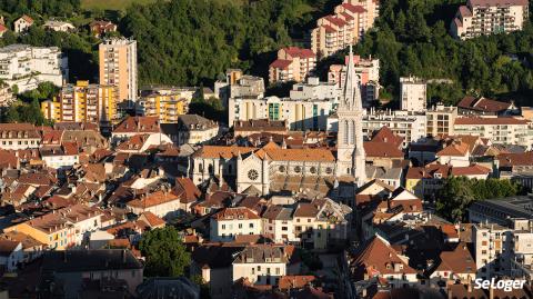 La ville de Gap dans les Hautes-Alpes