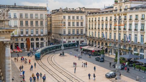 La ville de Bordeaux