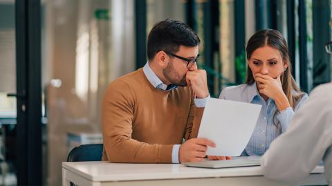 couple banque crédit prêt immobilier