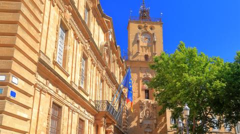 La ville d'Aix-en-Provence