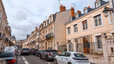Une rue d'Orléans