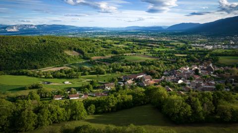 Village dans le pays de Gex