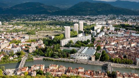 La ville de Grenoble