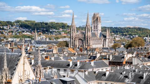 La ville de Rouen