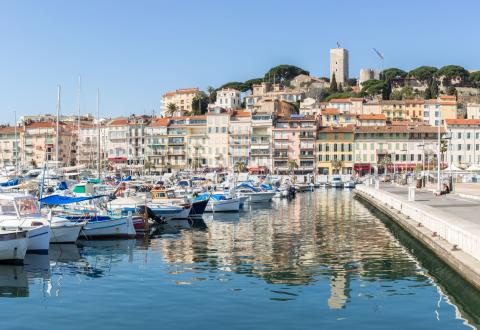 A Cannes, les quartiers Est sont particulièrement prisés. 