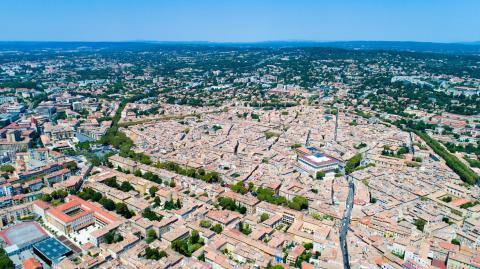 Aix subit peu les aléas du marché immobilier.