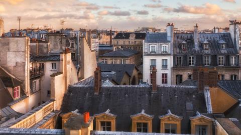 Des immeubles à Paris