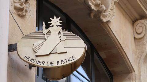 Une étude d'huissier de justice