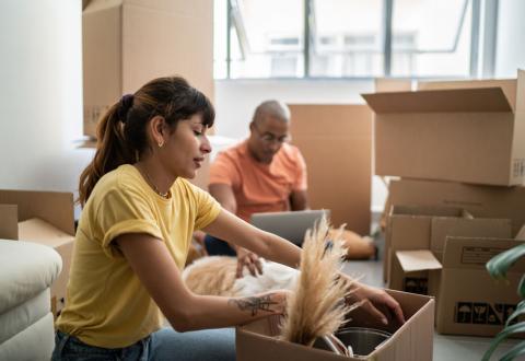 Un déménagement se prépare plusieurs semaines à l’avance. © FG Trade– Getty Images