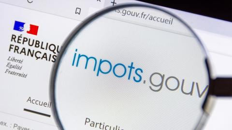 Une déclaration d'impôt en ligne