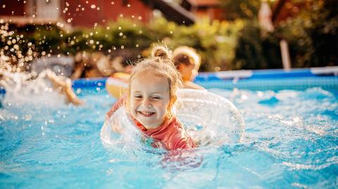 Une mini piscine