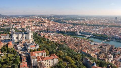 La ville de Lyon