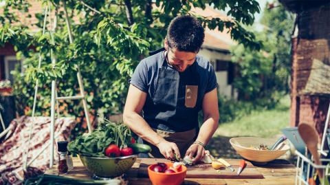 Cuisine de jardin / cuisine extérieure 