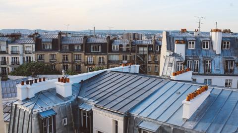 Les toitures de Paris