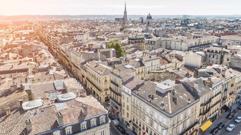 La vile de Bordeaux