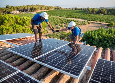 panneaux solaires locataire