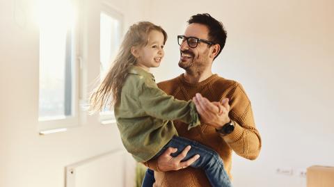 Un père et sa fille