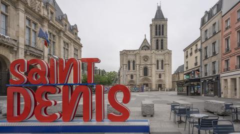 Saint-Denis fait partie des communes qui abrite les 2 800 logements du Village Olympique. © Franck Legros - Getty images