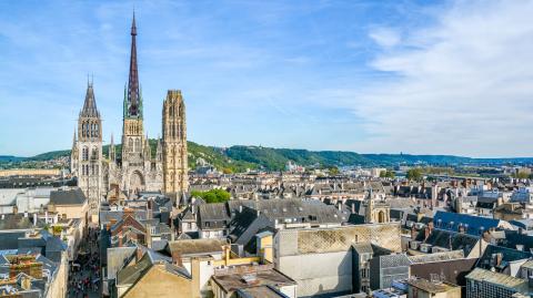 vue sur Rouen