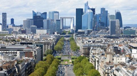 vue sur La Défense