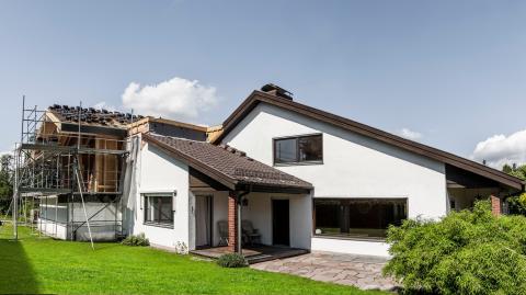 maison en chantier