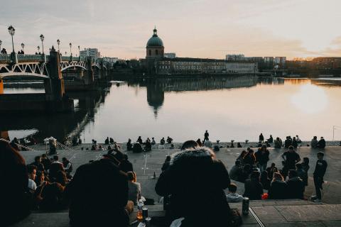 Vue de la Garonne - Vivre à Toulouse - Dat Vo