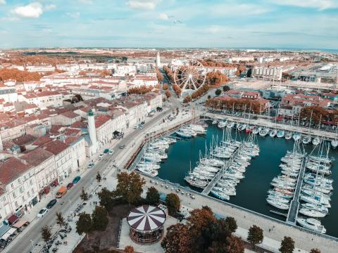 La Rochelle vue aérienne