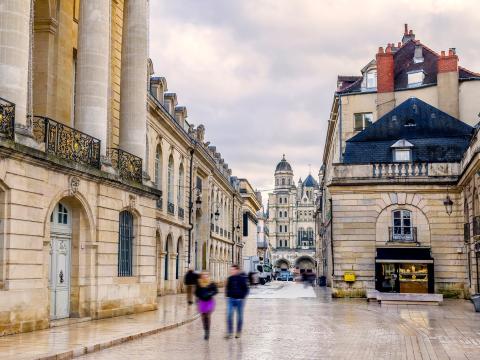 Dijon place la libération