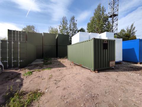 Containers maritimes pour construction maison