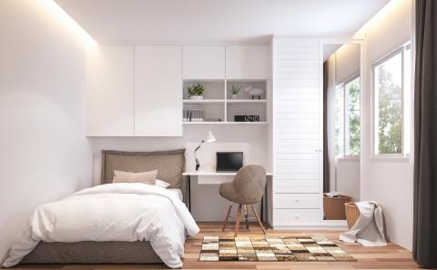 Astuces pour agrandir visuellement une petite chambre