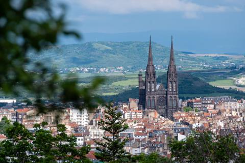 Vue de Clermont-Ferrand