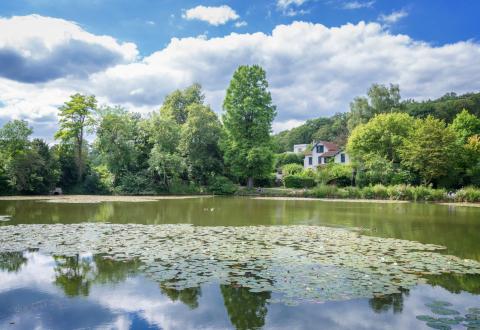 Ville D’Avray est la ville francilienne où les prix baissent le plus sur 1 an avec Saint-Cloud. © Delpixart – Getty Images