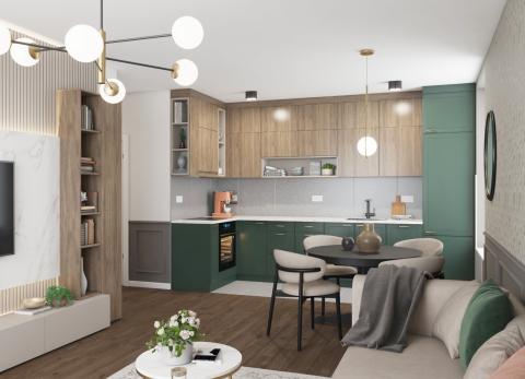 La tendance des cuisines bicolores