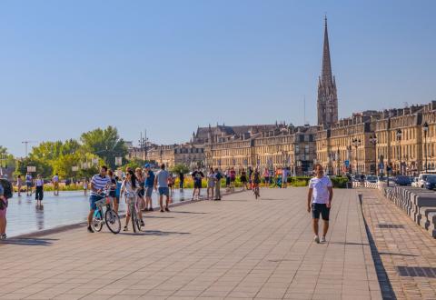 Bordeaux est la grande ville française où les prix augmente le plus en mai 2025. © Jean-Luc Ichard - Getty Images