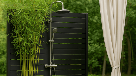 Douche extérieure