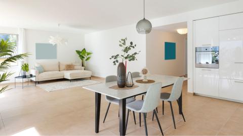 En optimisant l'aménagement et la décoration, le home staging permet aux acheteurs potentiels de se projeter plus facilement, et donc d’engager une offre d’achat plus rapidement. © piovesempre - Getty images
