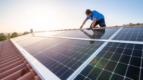 Installation panneaux solaires