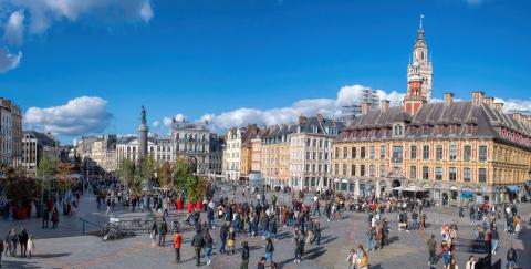 Lille meilleurs quartiers étudiants grand place