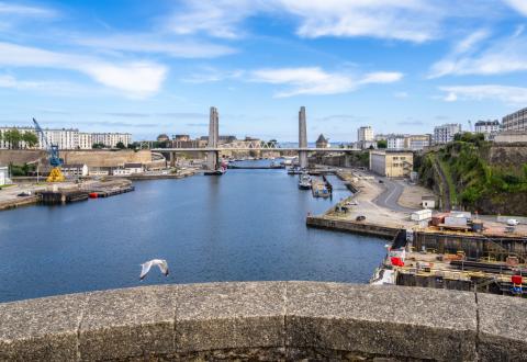 Saint-Michel est situé à quelques encablures de l’hypercentre de Brest. © David Taljat - Getty Images