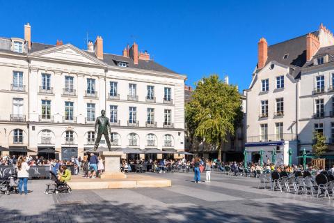 Nantes quartier bouffay place