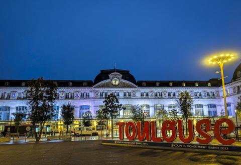 Toulouse gare Matabiau Chalets