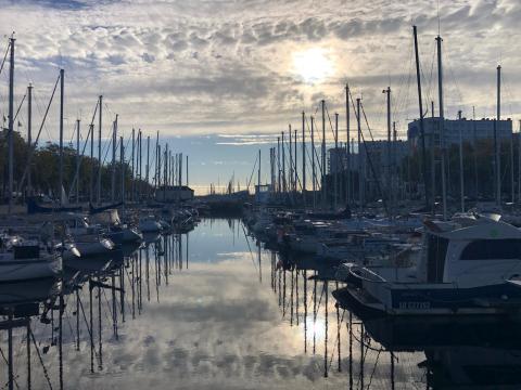 Lorient quartier Merville port
