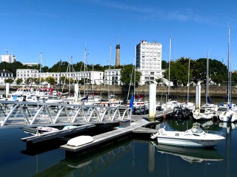 Quartier Bodélio Lorient port de plaisance