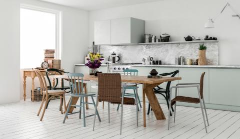 Salon style chaleureux