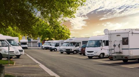 Stationnement interdit pour les camping-cars