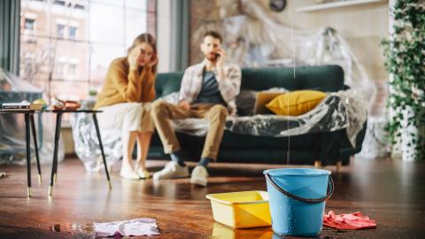 La procédure pour un dégâts des eaux pendant les vacances