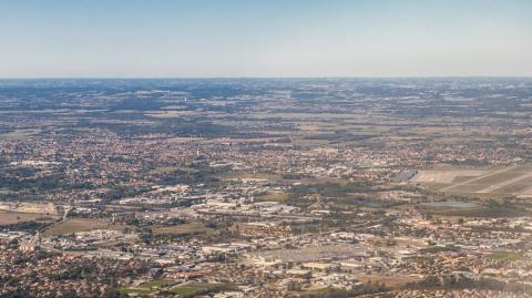 Vue aérienne Toulouse