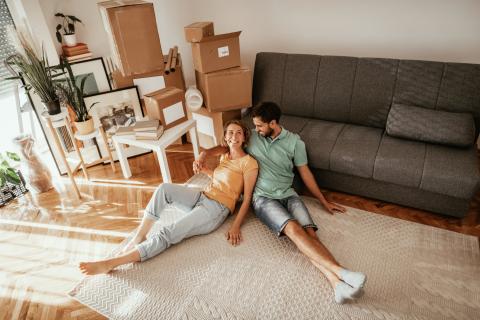 Entrée logement avant acte de vente