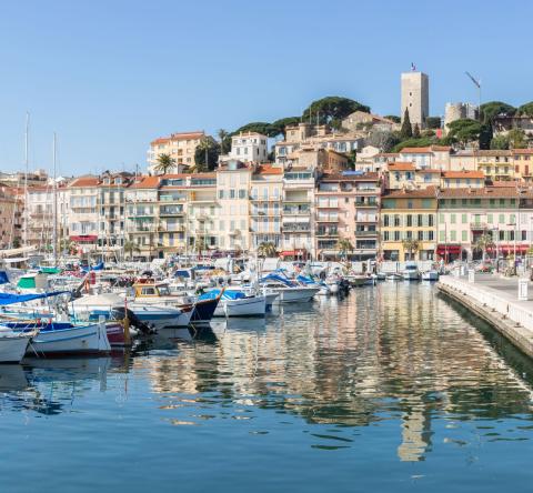 A Cannes, les quartiers Est sont particulièrement prisés. 